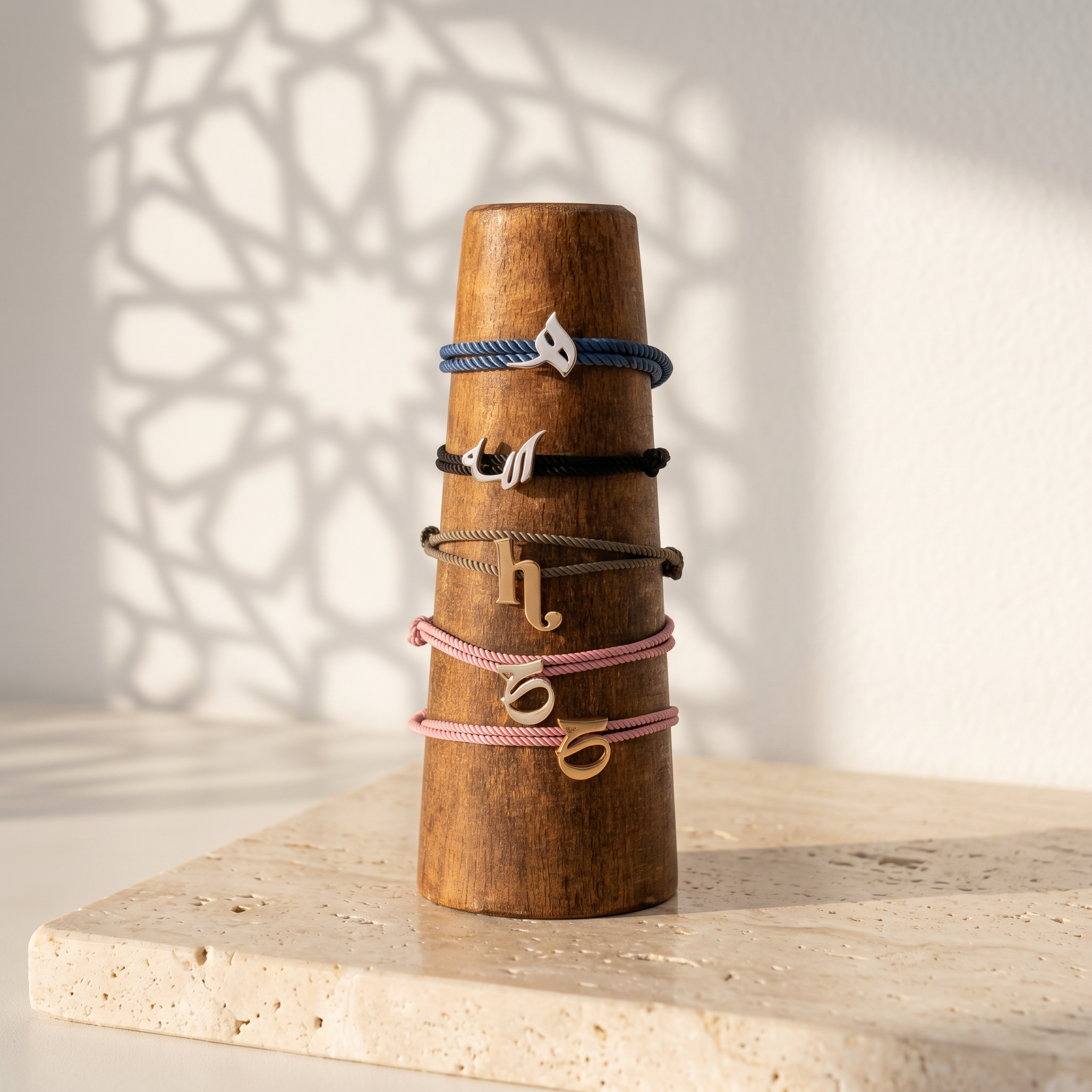 Calligraphy Horoof Cord Wrap