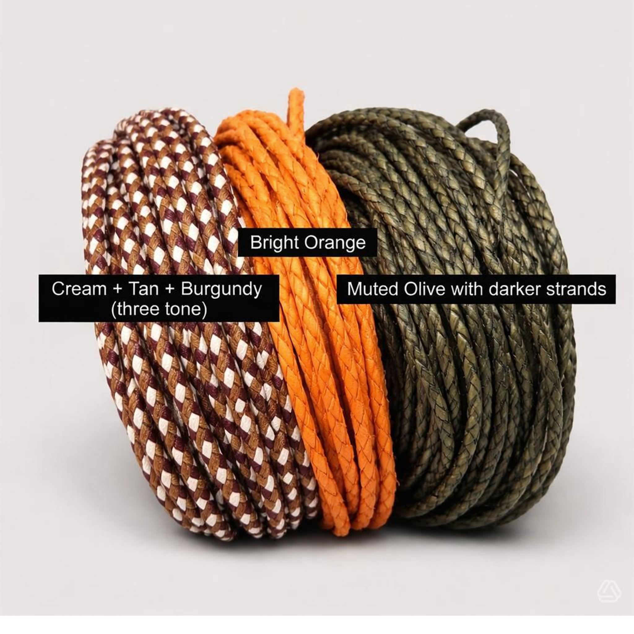 Lotus Bloom Braided Leather Bracelet