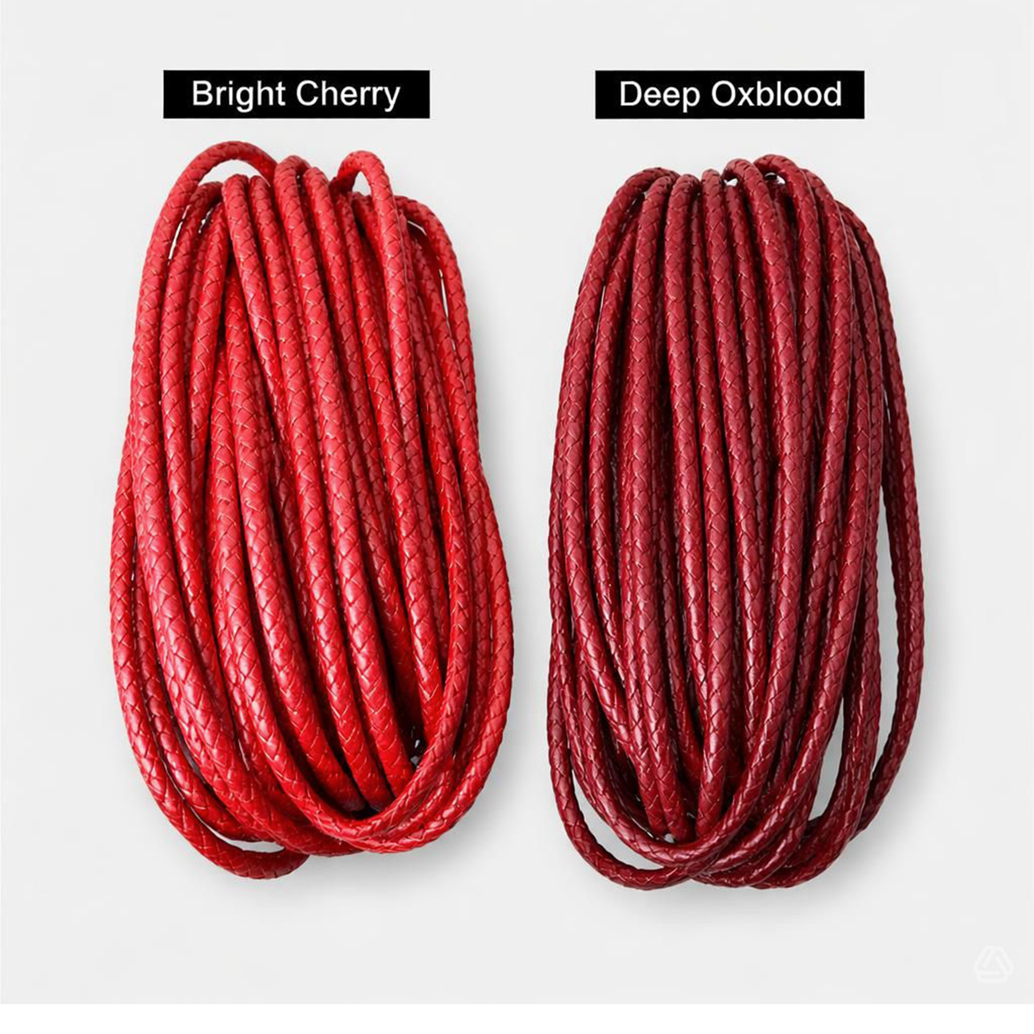 Lotus Bloom Braided Leather Bracelet