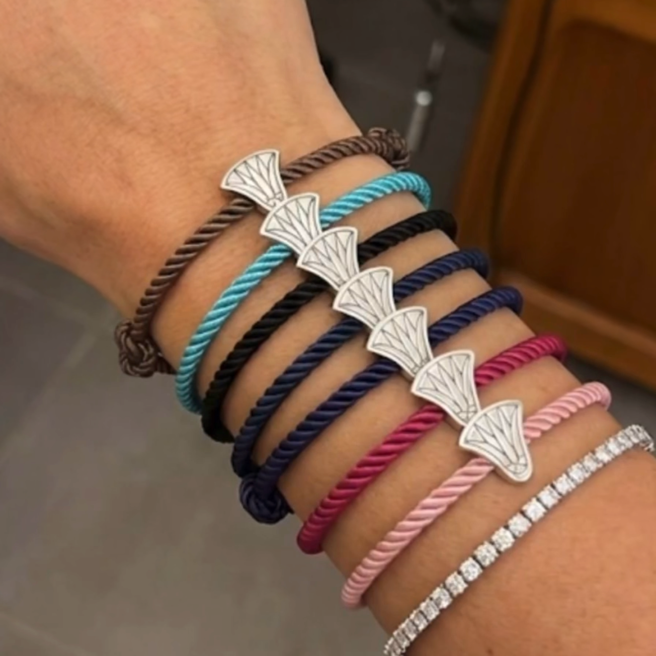 Lotus Cord Bracelets