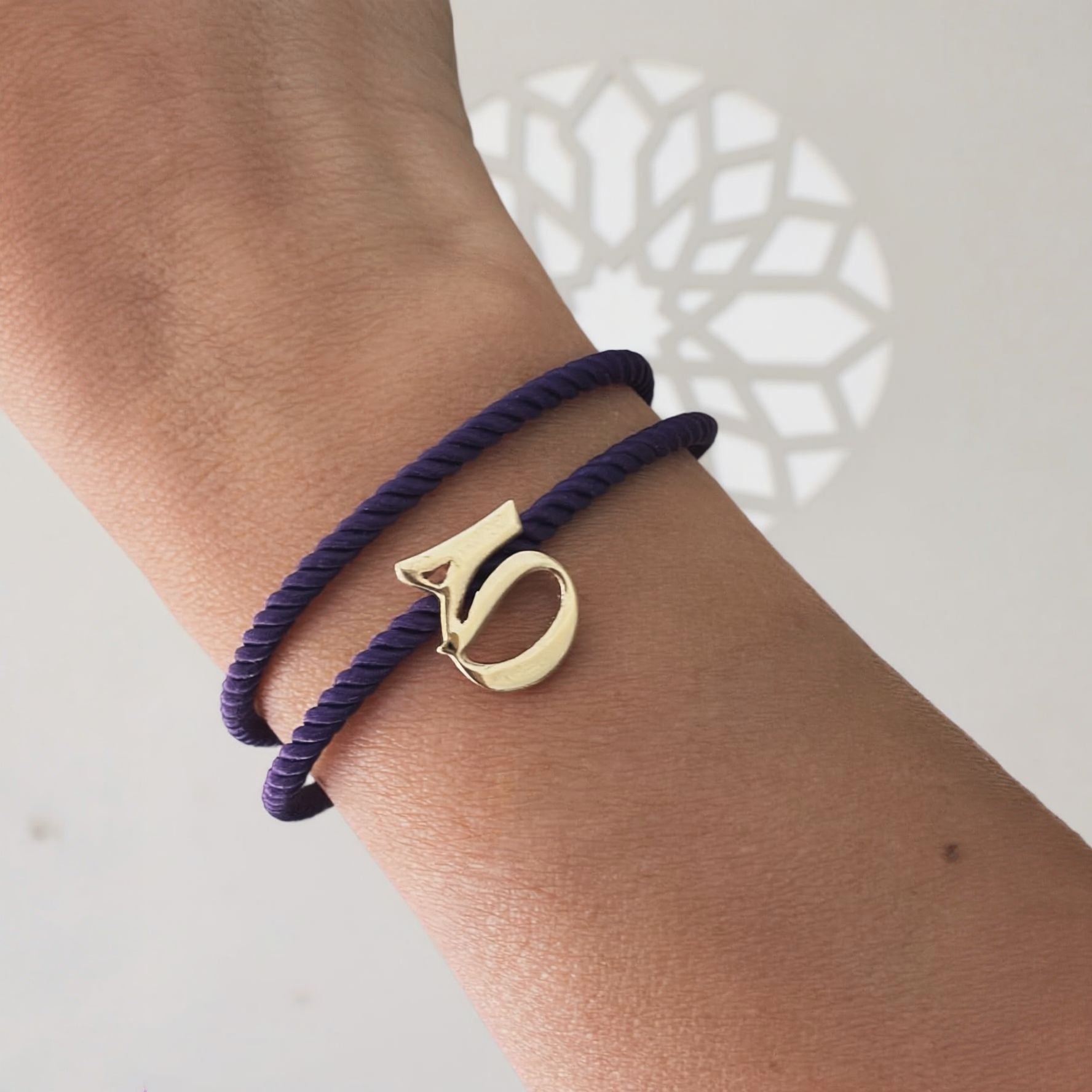 Calligraphy Horoof Cord Wrap