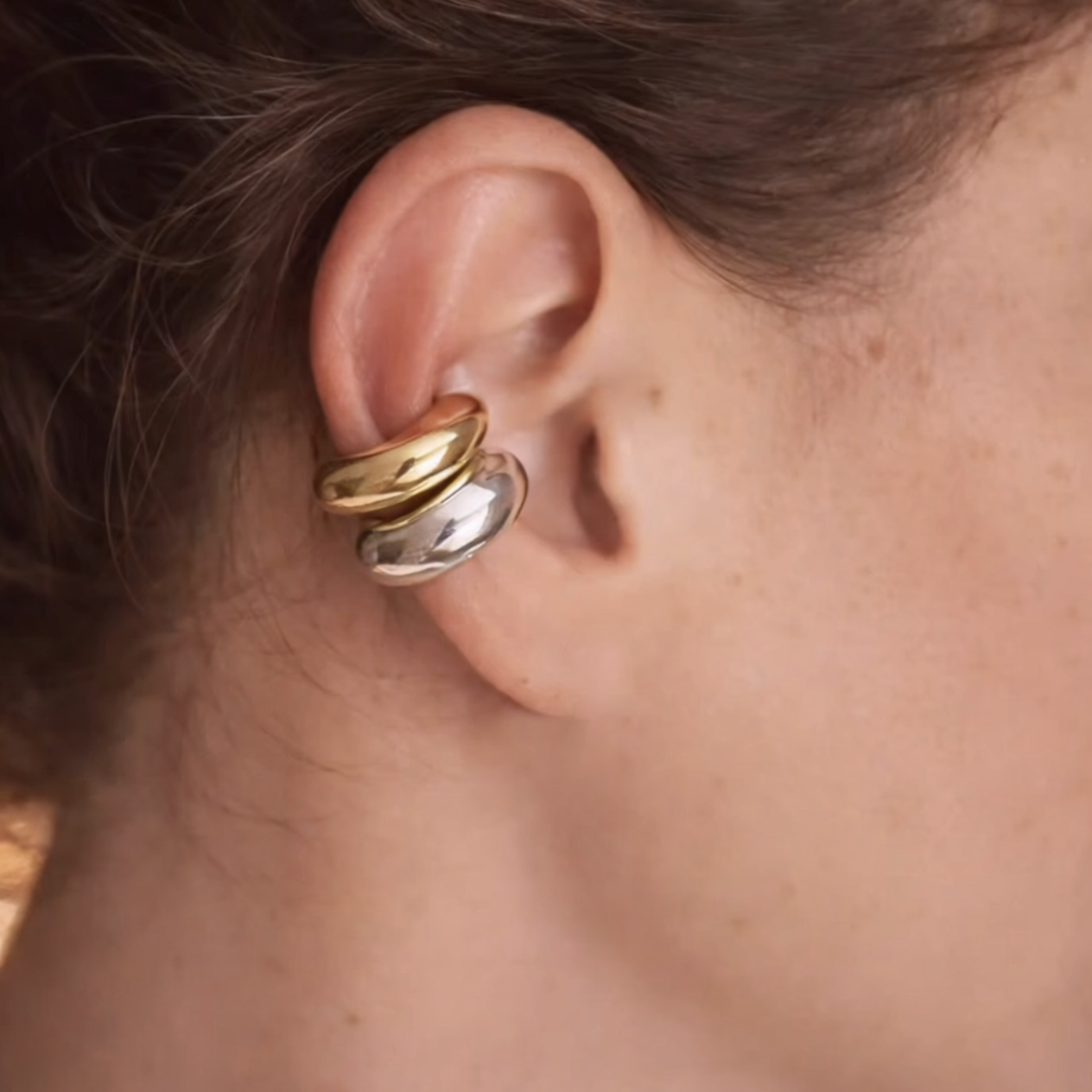 Chunky Puffy Ear Cuff