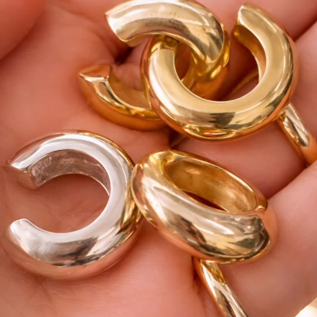 Chunky Puffy Ear Cuff