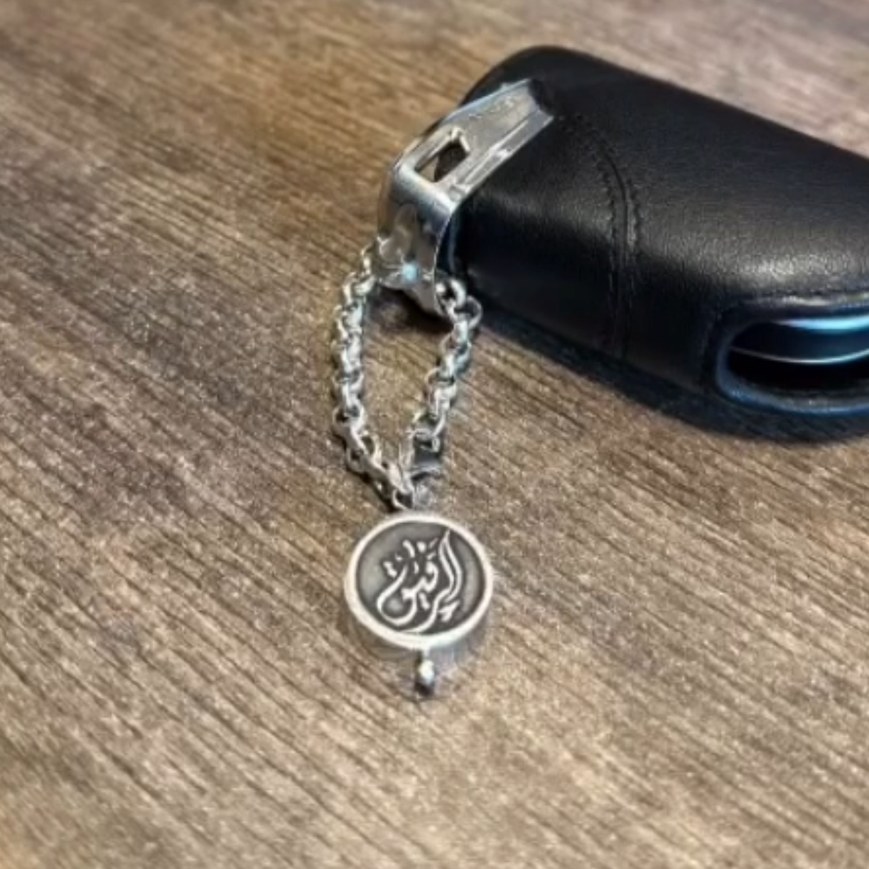 Custom Calligraphy Smart Double-Sided Keychain