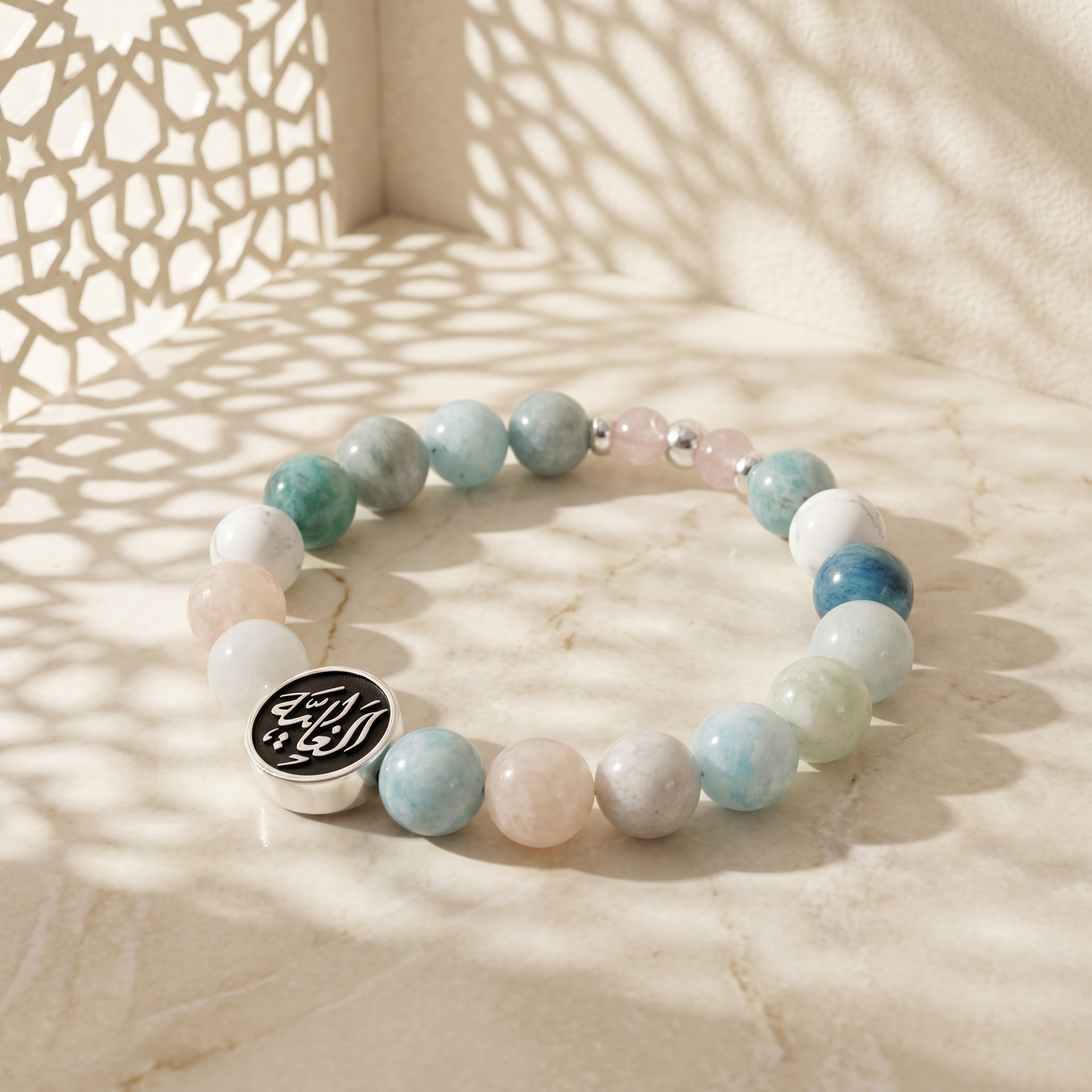 Custom Calligraphy Meets Pastel Gemstones