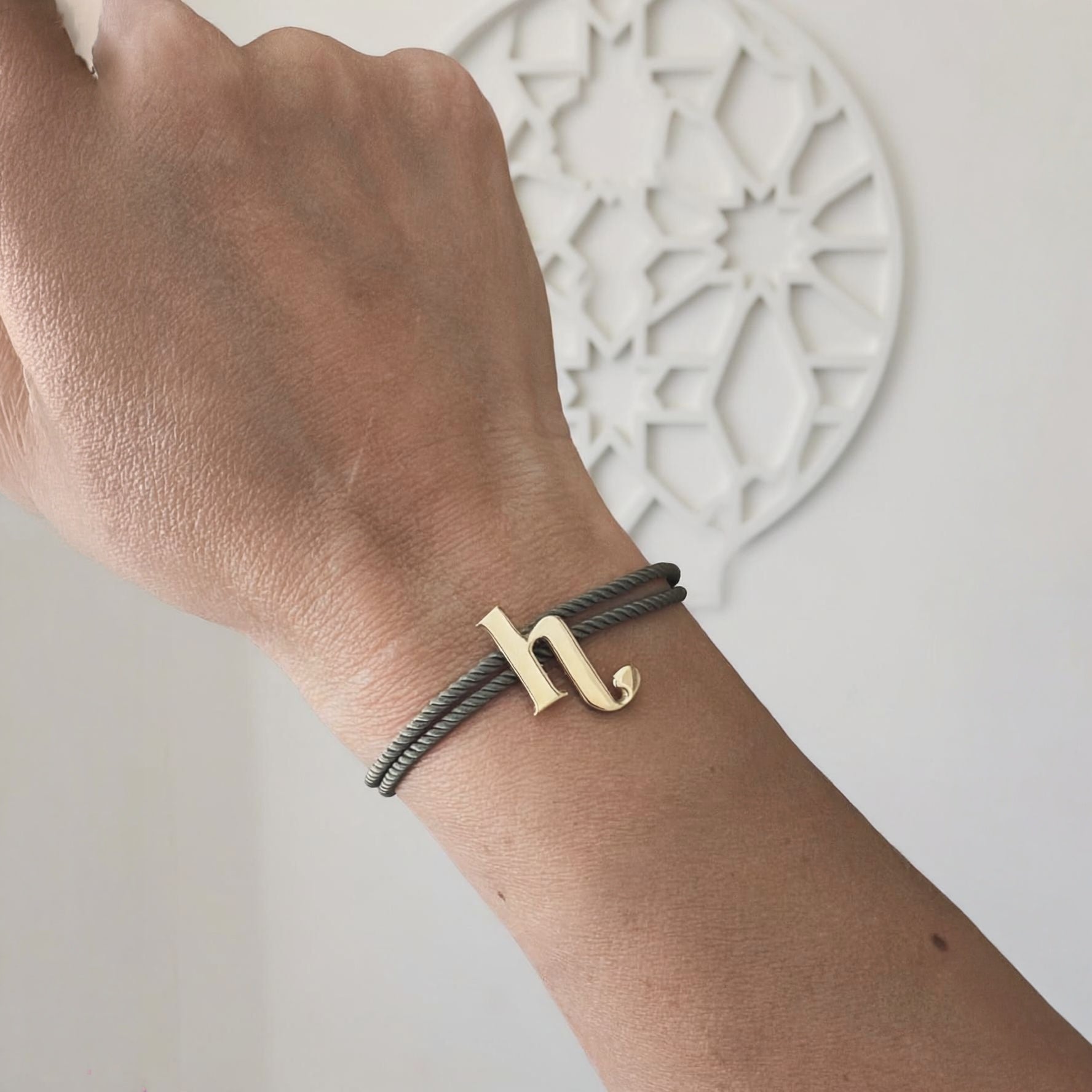 Calligraphy Horoof Cord Wrap