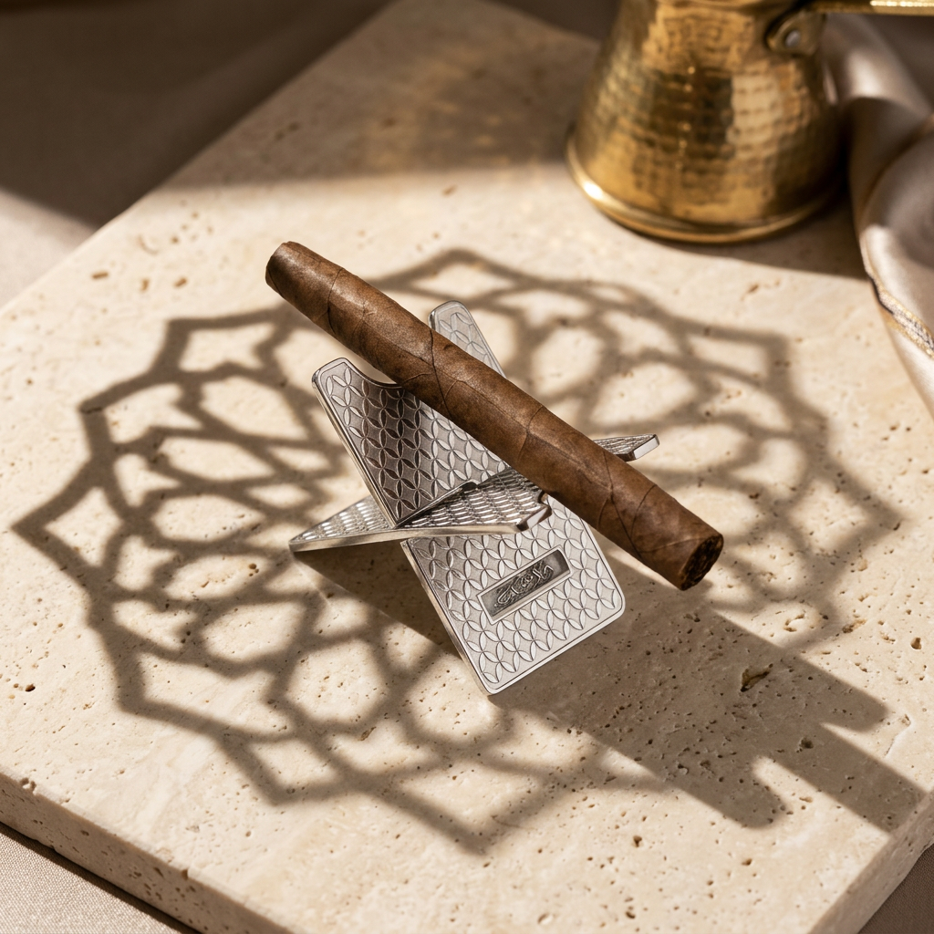 Geometric Pattern Cigar Stand