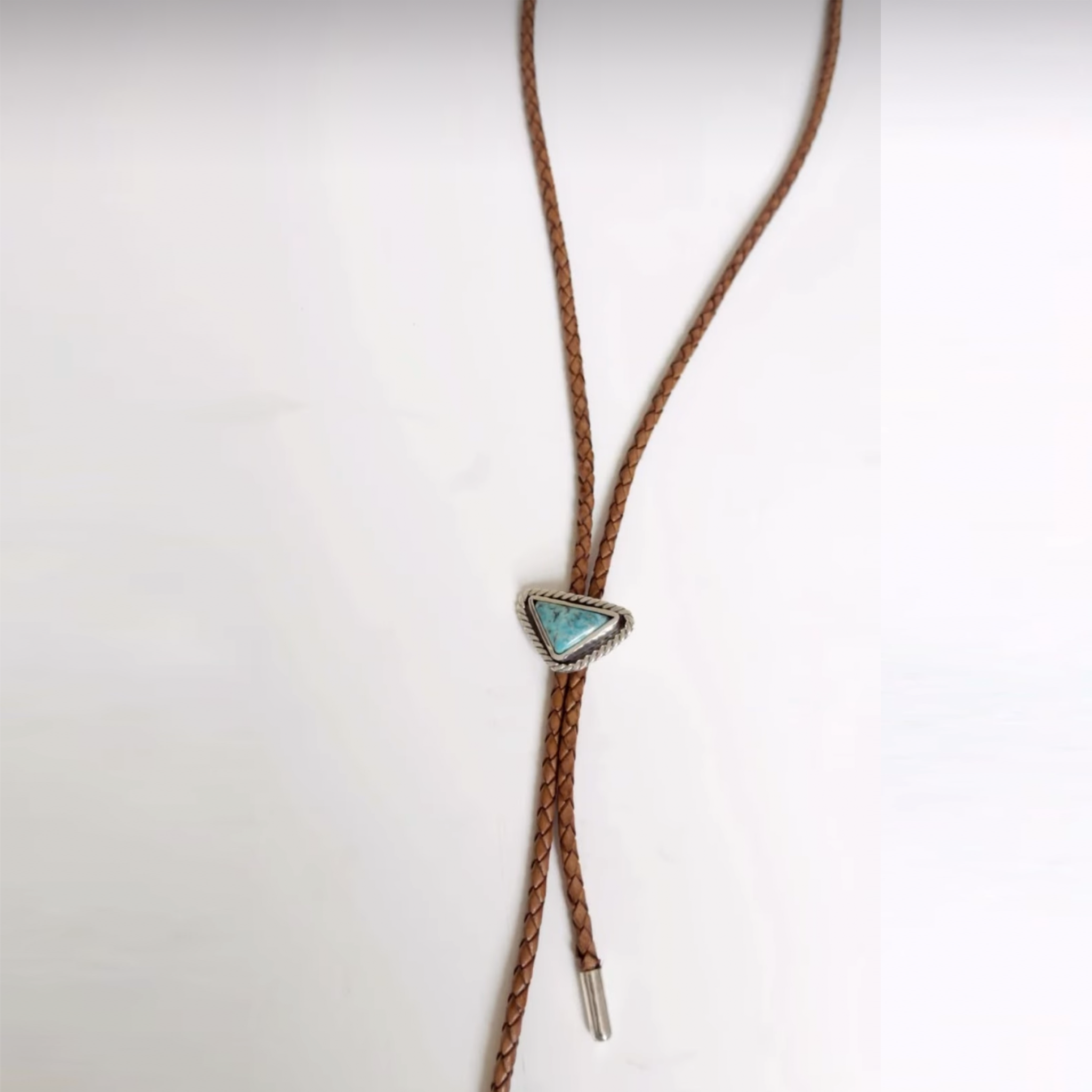 Turquoise Sterling Silver Bolo Tie